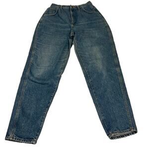 Lee 305 Jeans Women's Size 14 MED High Waist Medium Wash Blue Mom USA *READ